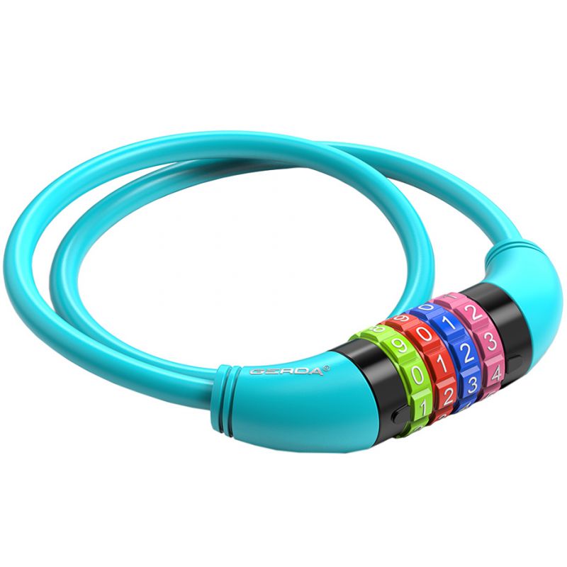Gerda encrypted bicycle lock, loop Flex 650/8C Flex650/8C Accessories/Bicycle/Akcesoria rowerowe Your Sports Performance
