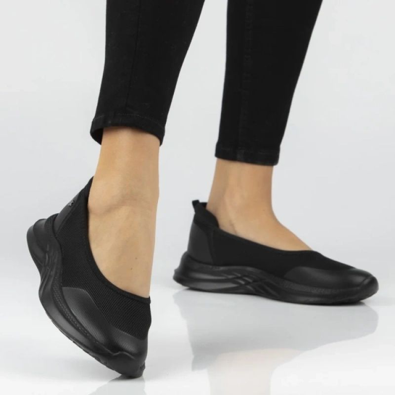 Black Filippo DP7599 textile platform shoes Filippo