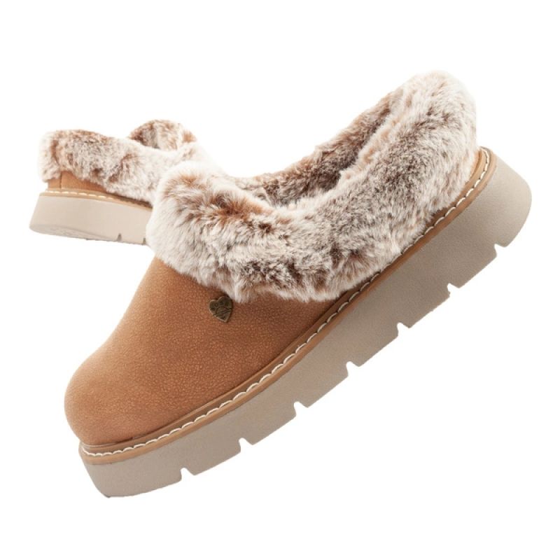 Skechers Cozy Blend slipper shoes for women, insulated slip-on sneakers Skechers