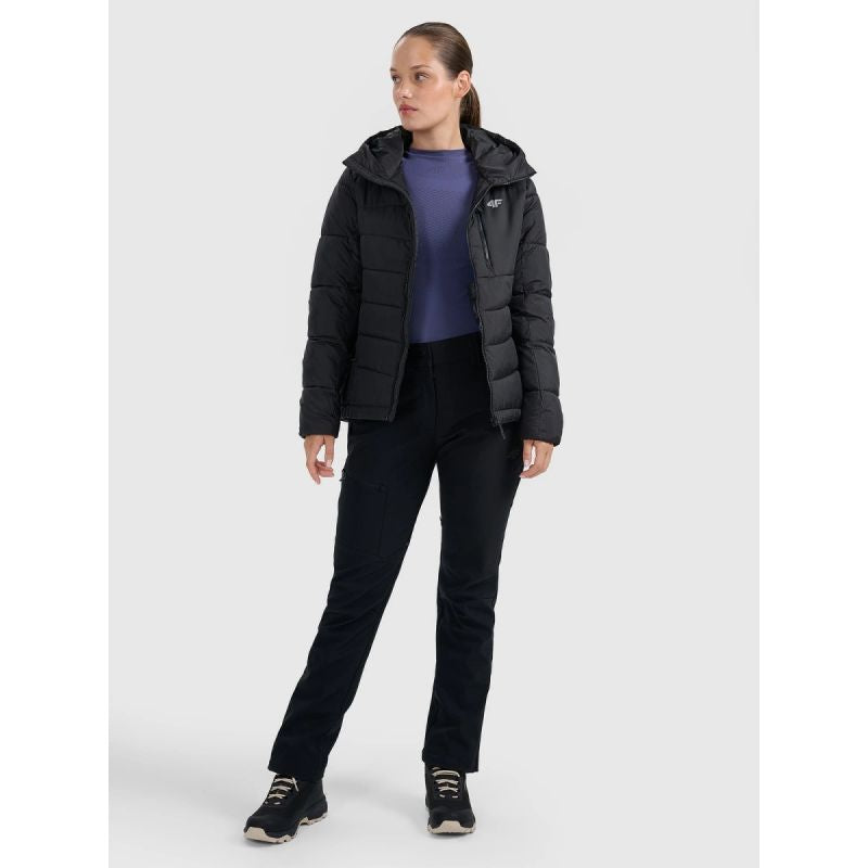 Women's down trekking jacket with Primaloft Silver filling 4FRAW25TDJAF0792-20S 4f