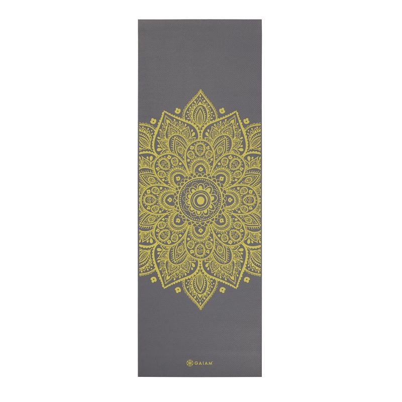 Yoga mat Gaiam "CITRON SUNDIAL" 6mm 61333 Accessories/Training equipment Your Sports Performance