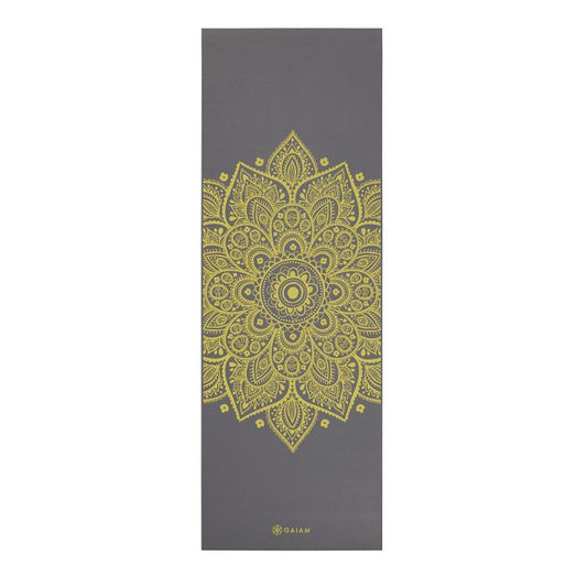 Yoga mat Gaiam "CITRON SUNDIAL" 6mm 61333 Accessories/Training equipment Your Sports Performance