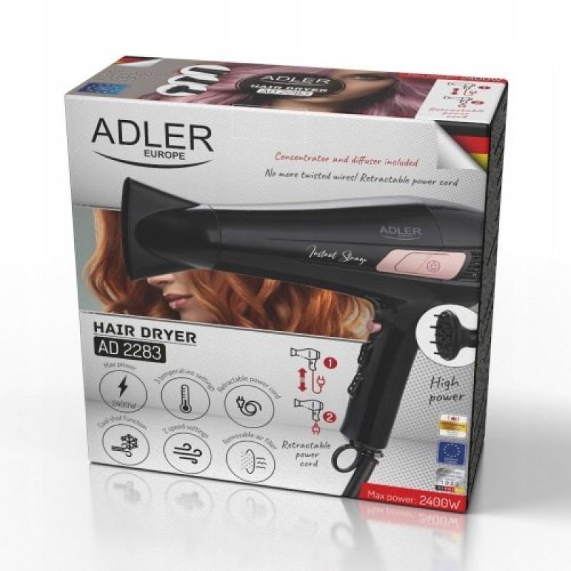 ADLER AD 2283 hair dryer AGD - Produkty/Suszarki do włosów Your Sports Performance
