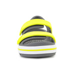 CROCS CROCBAND CRUISER SANDAL T KIDS SLATE GRAY/ACIDITY 209424-1NJ