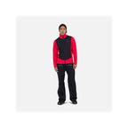 Rossignol Classique Hybrid Clim Fz sweatshirt red Rossignol