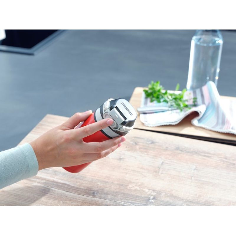 Flip thermal mug 350 ml, red 3245 LEIFHEIT AGD - Produkty/Termosy i kubki termiczne Your Sports Performance