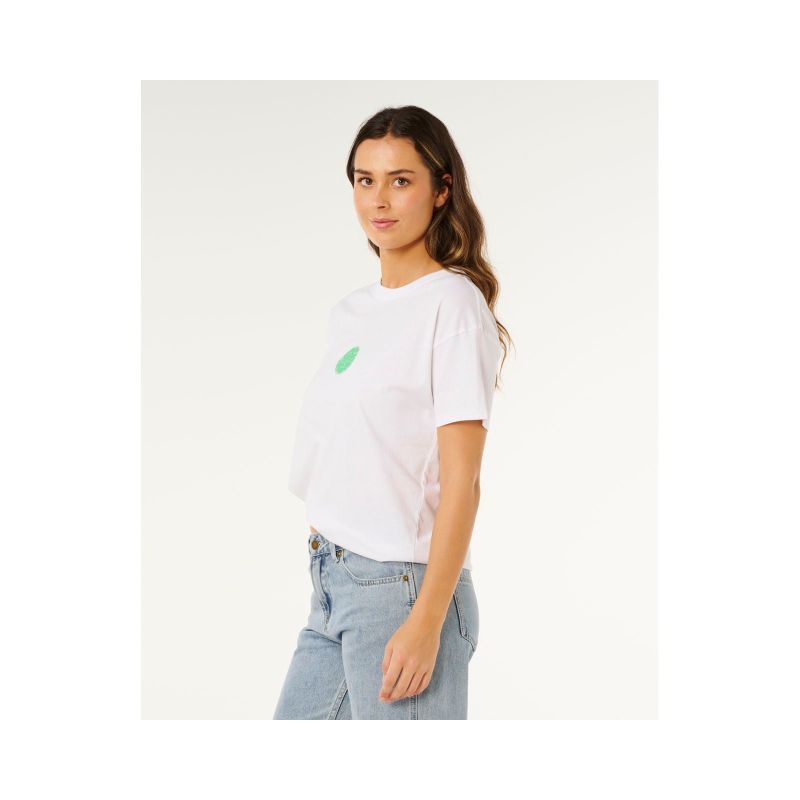 RIP CURL Icons Of Surf Relaxed Tee Women's White