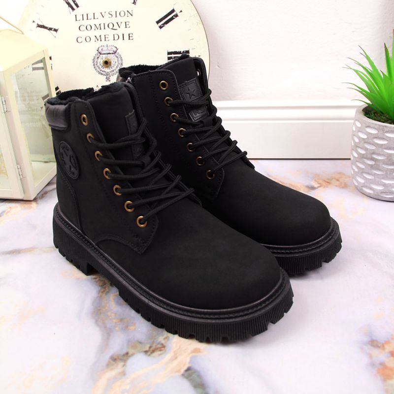 Insulated boots with zipper NEWS W EVE364A black Footwear/Outdoor/News Your Sports Performance