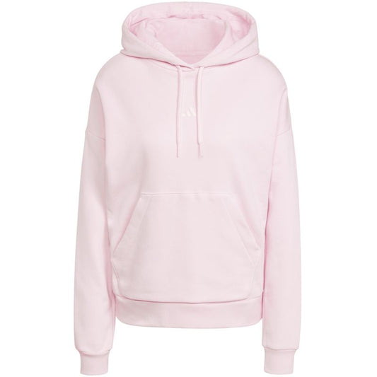 Women's adidas Essentials Small Logo Feel Cozy Hoodie Pink JN1856 In preparation Adidas