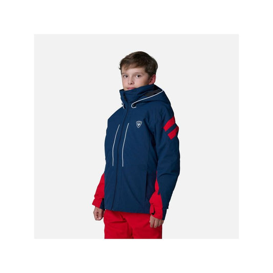 Rossignol Boy Ski Jkt Navy Blue Jacket Import z PMSport Your Sports Performance