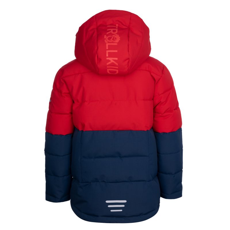 Trollkids Kids Gryllefjord children's winter jacket with hood, insulated, waterproof (365-410) Trollkids