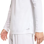 Men's adidas Entrada 26 Long Sleeve Jersey, white, KF5854