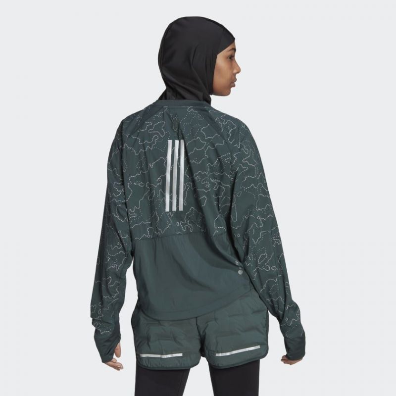 Adidas X-City Running Crewneck Jacket W HC6323 Clothing/Running Adidas