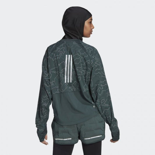 Adidas X-City Running Crewneck Jacket W HC6323 Clothing/Running Adidas