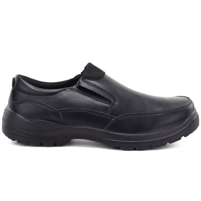 Men's Black Slip-On Shoes Vanhorn Z26-TO90402