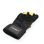 Black / Yellow HMS RST01 gym gloves XL Accessories/Gloves Your Sports Performance