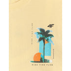 Men's regular printed T-shirt 4F 4FRSS26TTSHM4301-73S
