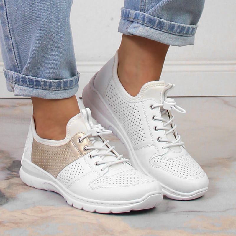 Comfortable Rieker W L3254-80 white shoes Footwear/Lifestyle/Rieker Your Sports Performance