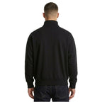 Calvin Klein Zip Fleece Hoodie Logo Tape Black - LZ04RE285G-UB1 WD