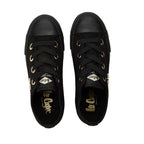 Lee Cooper women's sports shoes fabric sneakers stylish black Lee Cooper