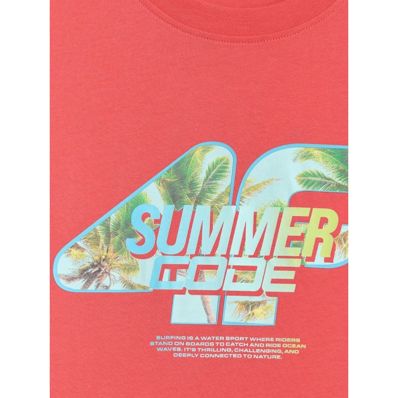 Men's regular printed T-shirt 4F 4FRSS26TTSHM4305-63S 4f