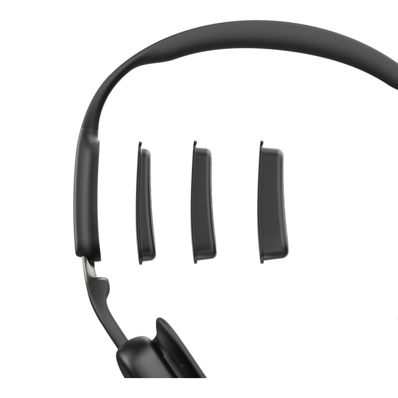 Shokz OpenMeet Wireless Over-Ear Headphones, Black In preparation Your Sports Performance