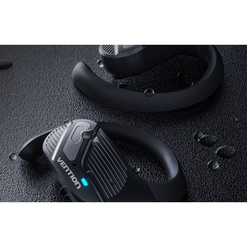Vention OpenBeat Wireless Open-Back BT 5.4 Headphones, Black In preparation Your Sports Performance