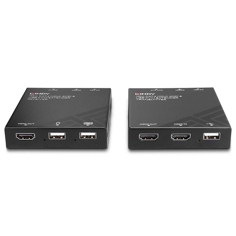 Lindy 39381 KVM Extender Transmitter and Receiver Kable i adaptery/Adaptery, przejściówki Your Sports Performance
