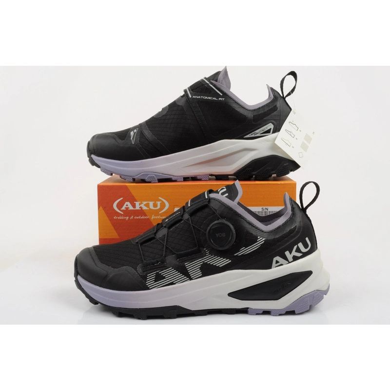 Aku women's trial trekking shoes Furiosa BOA GTX Vibram fashionable black To be categorized Your Sports Performance