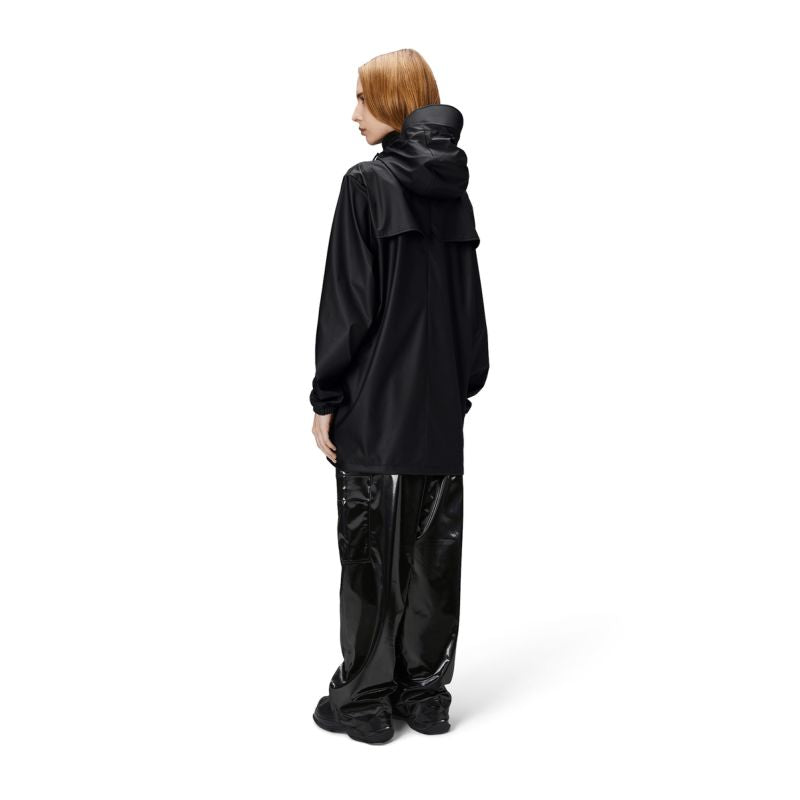 Rains CARGO LONG JACKET W3 12060 01 BLACK Clothing Your Sports Performance