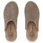 Filippo DK7567 Taupe Leather Wedge Sandals