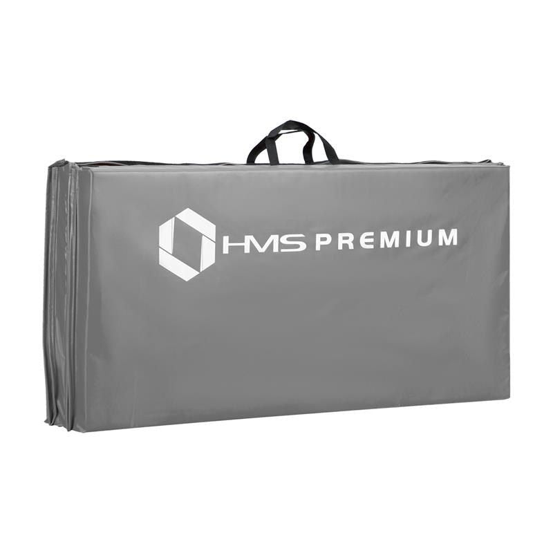 Folding gymnastic mattress gray 2400x1200x50mm HMS MGS01 In preparation Your Sports Performance