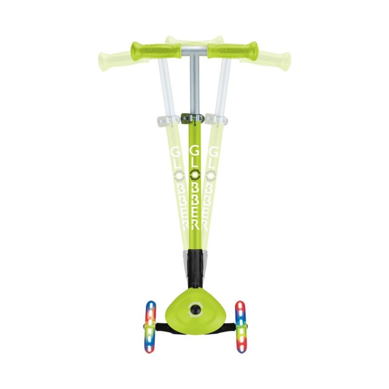 SMJ Globber 3-wheel scooter Primo Foldable Lights 432-106-3 Accessories/Skating/Hulajnogi/Traditional/Unisex/pozostałe Your Sports Performance