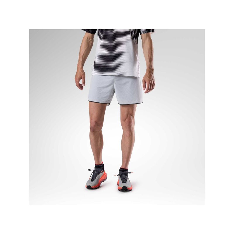 ROSSIGNOL M Sapa 2In1 Short 7' men's shorts gray