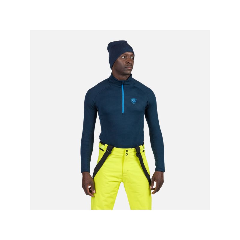 Rossignol Blackside Fleece Hz Navy Blue Sweatshirt Rossignol