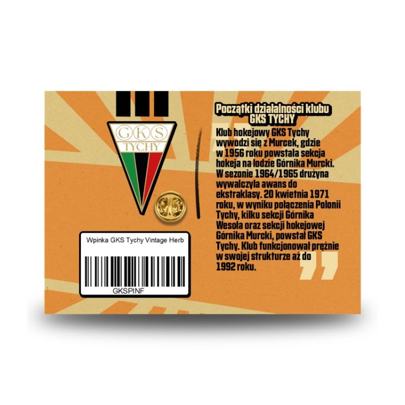 GKS Tychy Premium SREBGKS-PIN pin Accessories Your Sports Performance