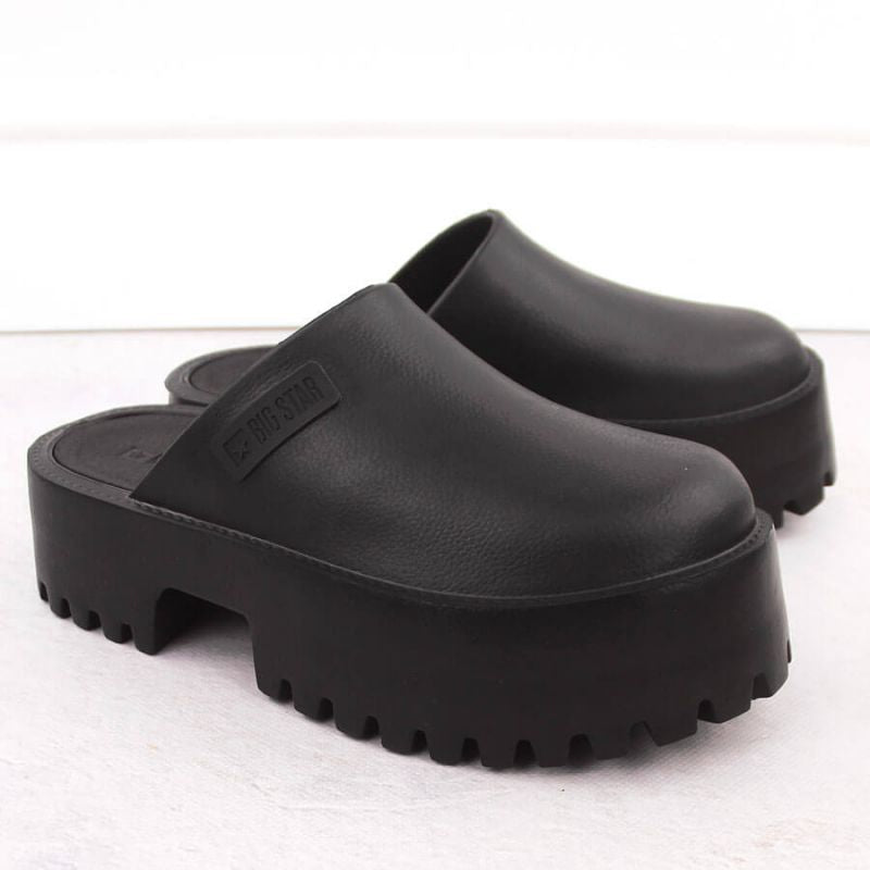 Clogs with a massive sole Big Star W NN274014 INT2083A Footwear/Lifestyle/Brinkenstock/Klapki/chodaki Your Sports Performance
