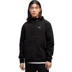 Men's Puma Tech Material Mix Hoodie, black 694490 01