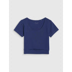 Women's crop top plain t-shirt 4F 4FRSS25TTSHF2695-31S *Kategoria tymczasowa Your Sports Performance