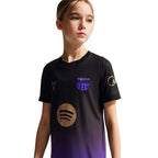 Nike FC Barcelona 2026/27 Match Away Kids' Jersey Black and Purple II1852 505