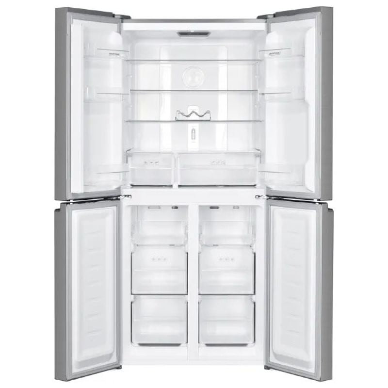 Refrigerator with bottom freezer Multi Door Total Full No Frost MPM-434-SBF-08 white glass AGD - Produkty/Lodówki wolnostojące Your Sports Performance