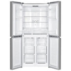 Refrigerator with bottom freezer Multi Door Total Full No Frost MPM-434-SBF-08 white glass AGD - Produkty/Lodówki wolnostojące Your Sports Performance
