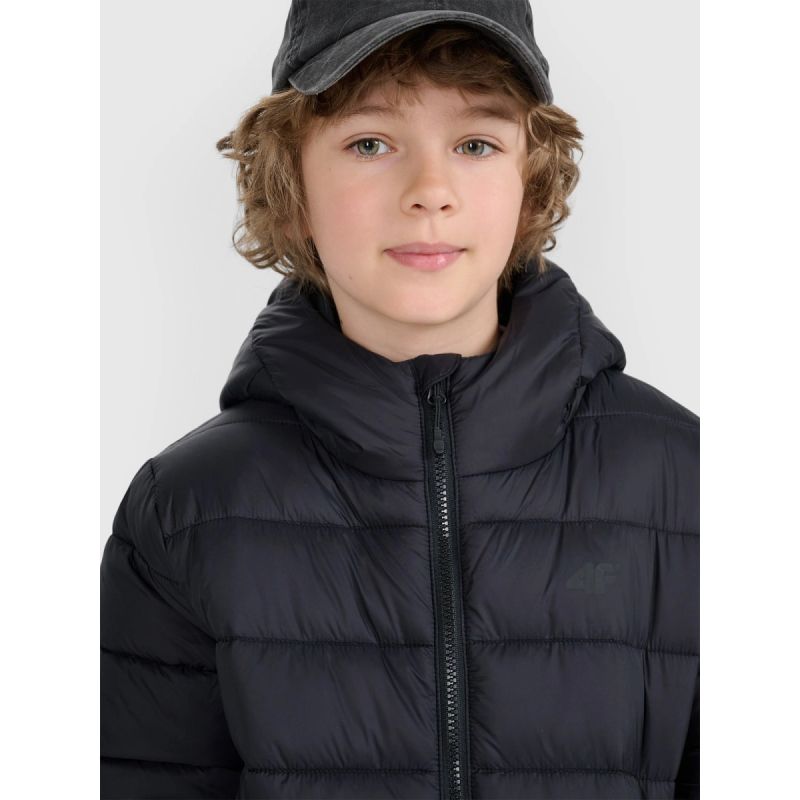 Children's down jacket with synthetic filling, unisex, 4F 4FJRAW25TDJAU0804-20S Clothing Your Sports Performance