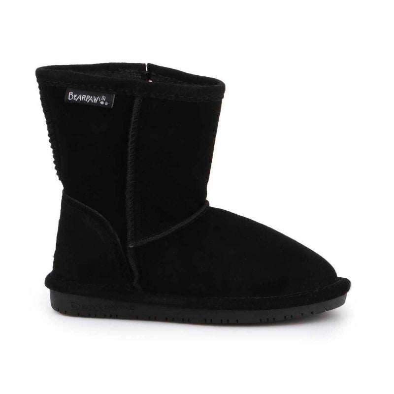 BearPaw Emma Toddler Zipper Jr 608TZ Black Neverwet Shoes Footwear/Outdoor/UGG Your Sports Performance