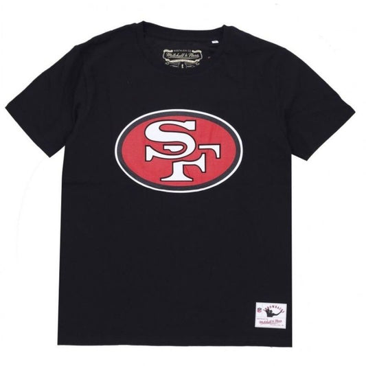 Mitchell &amp; Ness NFL Team Logo Tee San Francisco M 49ERSS BMTRINTL1053-SF4BLCK Clothing/Lifestyle/T-shirts/Mitchell & Ness Your Sports Performance