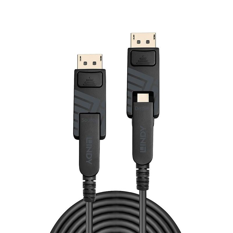 50-meter DisplayPort 1.4 Hybrid Fiber Optic Cable Kable i adaptery/Kable DisplayPort Your Sports Performance