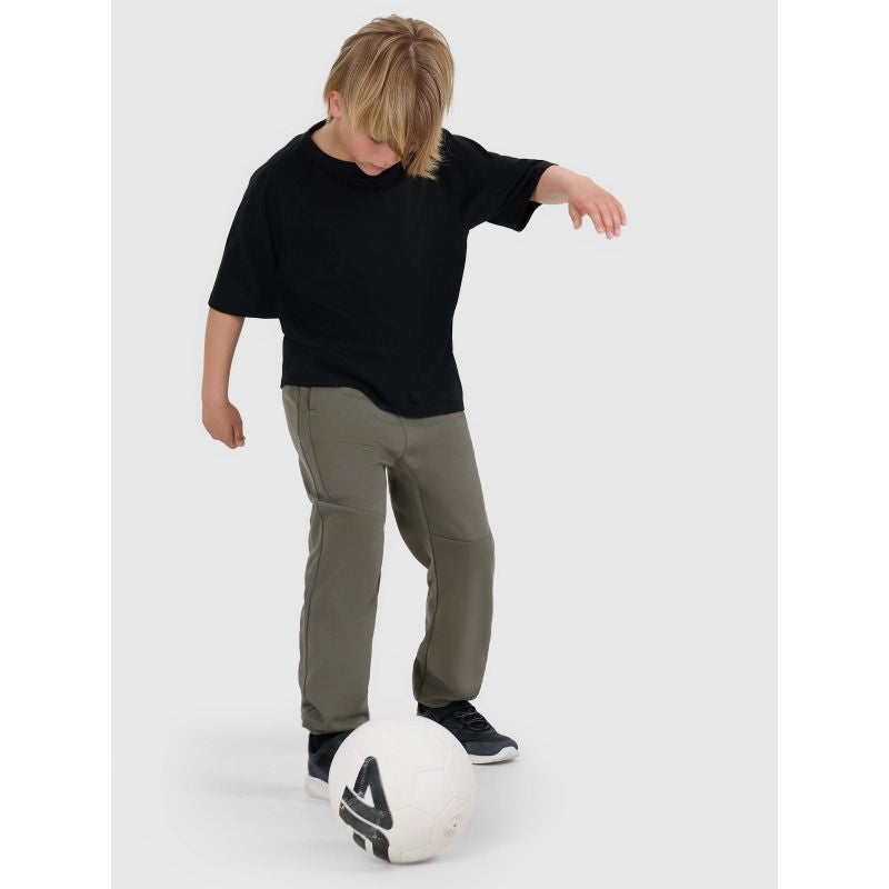 Boy's oversize plain T-shirt 4F 4FJWAW25TTSHM2411-20S *Kategoria tymczasowa Your Sports Performance