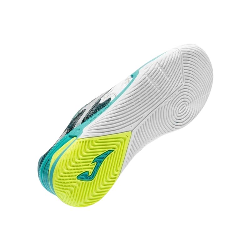 Joma Cancha 2602 Indoor Football Shoes white-green CANS2602IN