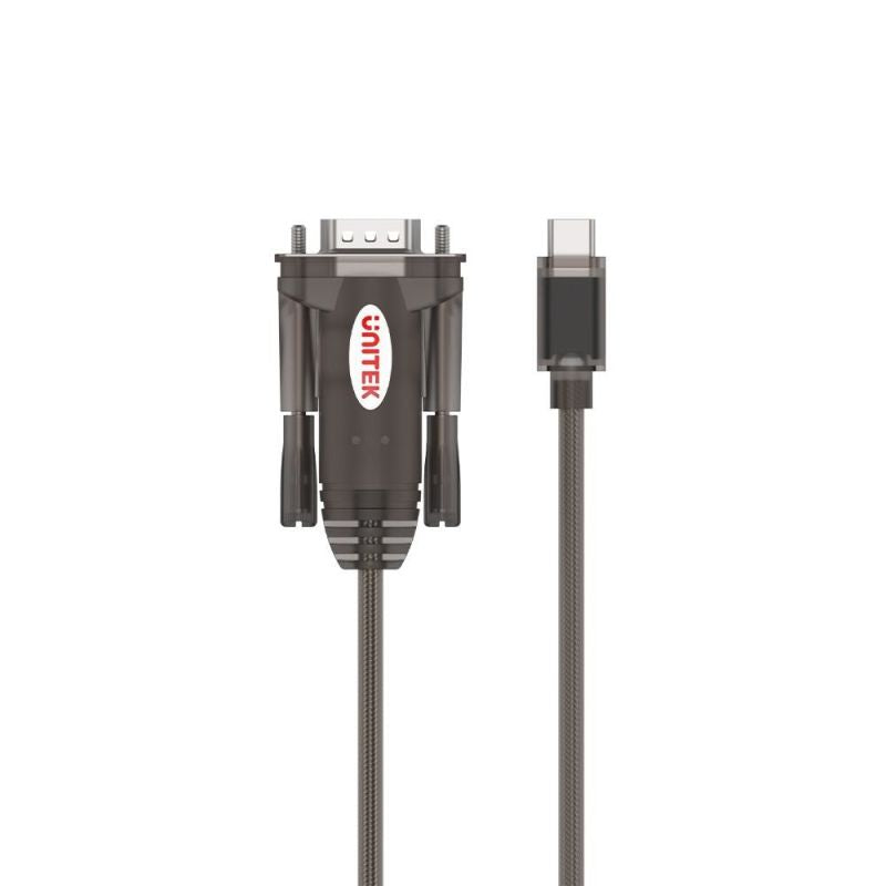 UNITEK ADAPTER USB-C - 1X RS-232, Y-1105K Kable i adaptery/Adaptery, przejściówki Your Sports Performance