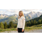 Geographical Norway Women’s Fleece Jacket TUG FZ OFF WHITE DB LADY 268 (WA1722F/GN-OFF WHITE)